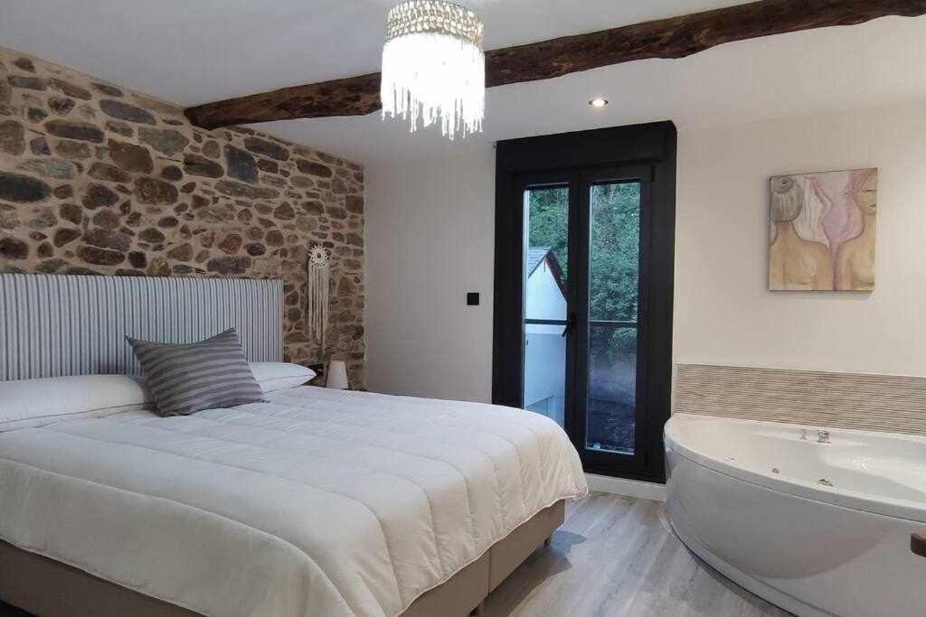 Precioso Apartamento 1 Hab Con Banera Hidromasaj O Barco de Valdeorras Buitenkant foto